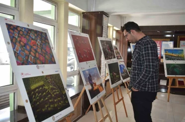 Bayburt’ta tarım, orman ve insan temalı fotoğraf sergisi açıldı 