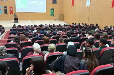 Bayburt’ta üniversite öğrencilerine bağımlılıkla mücadele anlatıldı 