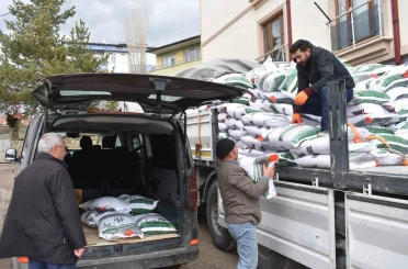 Bayburt’ta üreticilere yüzde 75 hibeli nohut tohumu dağıtıldı 