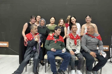 Bayındır’da engelli bireyler için temsili asker eğlencesi 