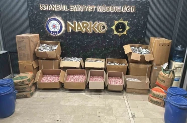 Bayrampaşa ve Güngören’de uyuşturucu operasyonu: 200 milyon değerinde uyuşturucu hap ele geçirildi 
