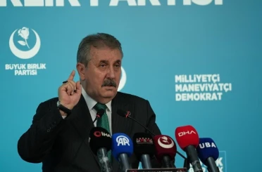 BBP Genel Başkanı Destici: "Gazze’deki soykırımın sorumluları mutlaka yargılanmalı" 