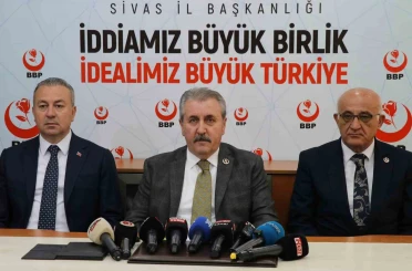 BBP Genel Başkanı Destici: "Türkiye tehdit edilemez"