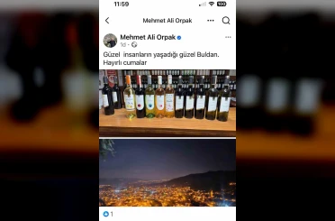 Belediye başkanından alkollü cuma paylaşımı 