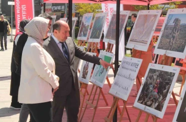 Bereketin Yüzyılı fotoğraf sergisi Düzce’de vatandaşlarla buluştu 