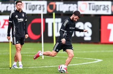 Beşiktaş’ta Galatasaray derbisinin hazırlıkları devam etti 
