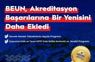 BEUN, akreditasyon başarılarına bir yenisini daha ekledi 