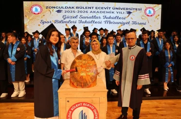 BEUN’da mezuniyet sevinci; Güzel Sanatlar ve Spor Bilimleri Fakülteleri yeni mezunlarını verdi 
