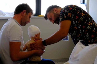 Beyin kanaması geçiren Çınar bebek doktorun hızlı müdahalesiyle şifa buldu 