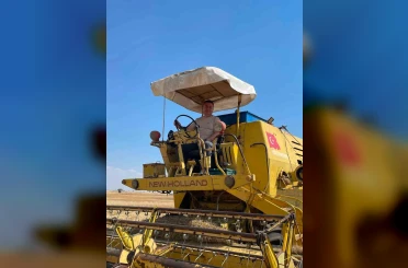 Beyşehir’de hasat mesaisi sürüyor