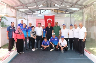Bilecik Huzurevi, bocce dostluk müsabakasından galibiyetle ayrıldı 