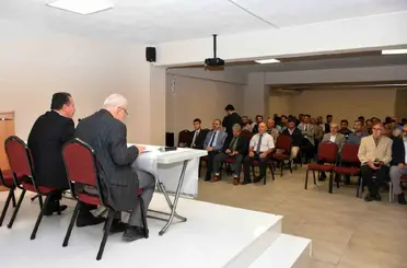 Bilecik Müftülüğü görevinden alınan Dilek, imam hatiplerle vedalaştı
