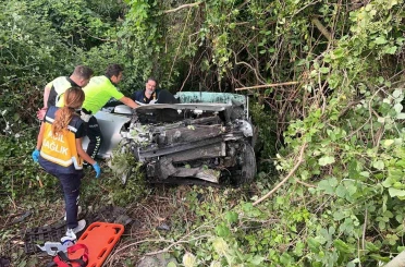 Bilecik'te trafik kazası: 1 ölü, 1 ağır yaralı