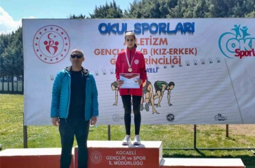 Bilecikli atletizm sporcusundan altın madalya 