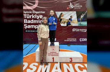 Bilecikli sporcu işitme engelliler şampiyonasından dereceyle döndü 