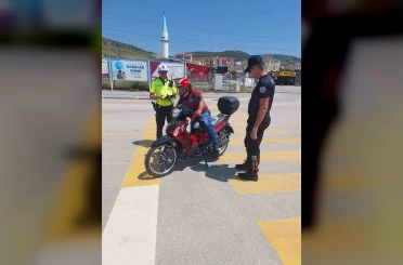 Bilecik’te 310 motosiklet sürücüsü kontrol edildi 