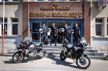 Bilecik’te artık Motosikletli Polis Timleri görevde 