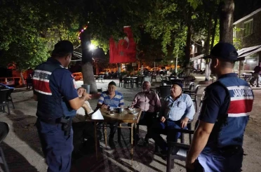 Bilecik’te biçerdöver operatörlerine yangın uyarısı 