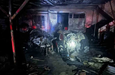 Bilecik’te çıkan yangında 1 traktör, 1 ilaçlama tankeri, 1 sulama motoru yandı 