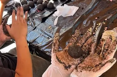 Bilecik’te çocuklar doğa için tohum topu hazırladı
