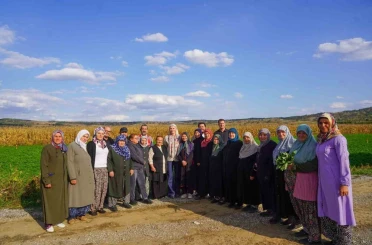Bilecik’te dağıtılan sebze fidelerinin hasadını yapıldı 