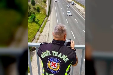 Bilecik’te drone destekli trafik denetimi 