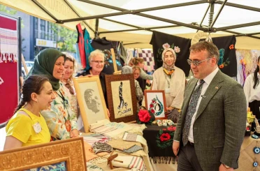 Bilecik’te el emeği göz nuru ürünler sergilendi 