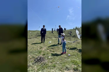 Bilecik’te gökyüzü uçurtmalar ile renklendi 