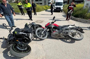 Bilecik’te iki motosiklet çarpıştı: 2 yaralı 