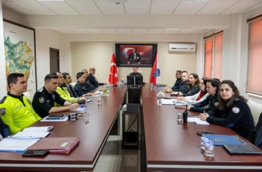 Bilecik’te okul güvenlik tedbirleri değerlendirildi 