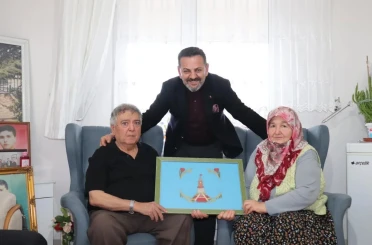 Bilecik’te şehit ailesi ile anlamlı buluşma 