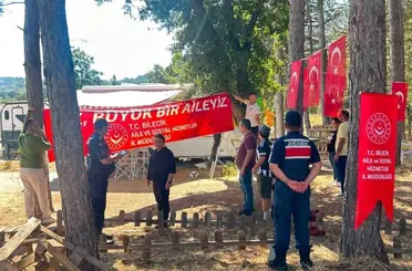 Bilecik’te telefonlar bir kenara bırakıldı, aileler doğada buluştu
