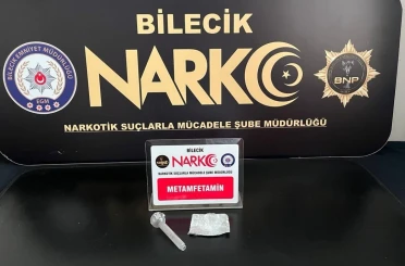 Bilecik’te uyuşturucu operasyonu: 1 gözaltı 