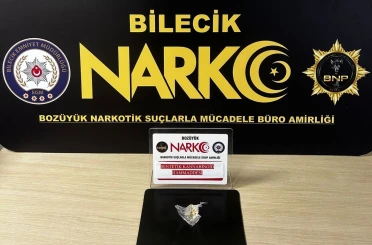 Bilecik’te uyuşturucu operasyonu: 1 şüpheli yakalandı 