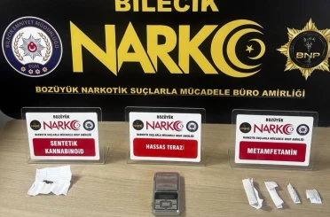 Bilecik’te uyuşturucu operasyonu 