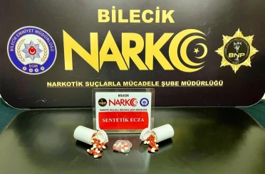 Bilecik’te uyuşturucu operasyonuna 2 gözaltı 