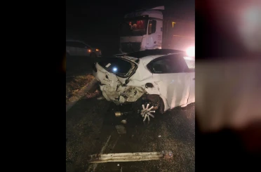 Bilecik’te yağış kazayı beraberinde getirdi 