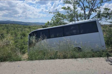 Bilecik’te yolcu otobüsü kaza yaptı, 4 kişi yaralandı 