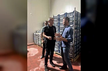 Bilecik’teki soğuk hava deposunda inceleme 