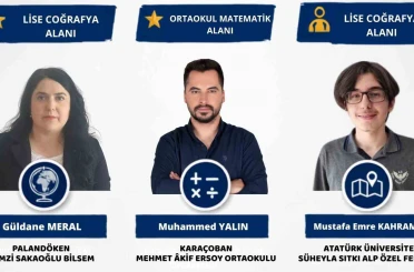 Bilim Olimpiyatları’nda Erzurum başarısı 