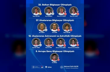 Bilim olimpiyatlarında Türkiye rüzgarı: Türkiye’nin parlak gençlerinden 4 olimpiyatta 12 madalya 