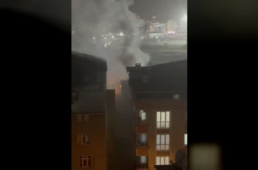 Binada çıkan yangın söndürüldü 