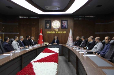 Bingöl’de Deprem Master Planı değerlendirmesi yapıldı 