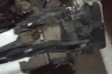 Bingöl’de otomobil ineğe çarptı: 4  yaralı
