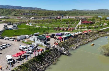 Bingöl’de rafting şöleni: Türkiye Şampiyonası coşkuyla başladı 