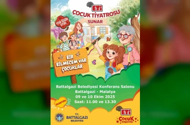 "Bir Bilmecem Var Çocuklar" Battalgazi’de sahnelenecek 
