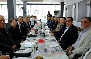 Birecik’te muhtarlar onuruna yemek programı düzenlendi
