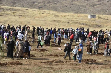 Bitlis’te milli ağaçlandırma seferberliği 