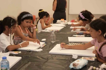 Bodrum Belediyesinden çocukların gelişimine sanat desteği 