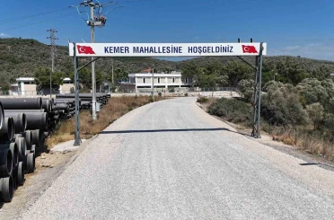 Bodrum Kemer ve Tepecik’e 7 milyon 800 bin TL’lik yol yatırımı 